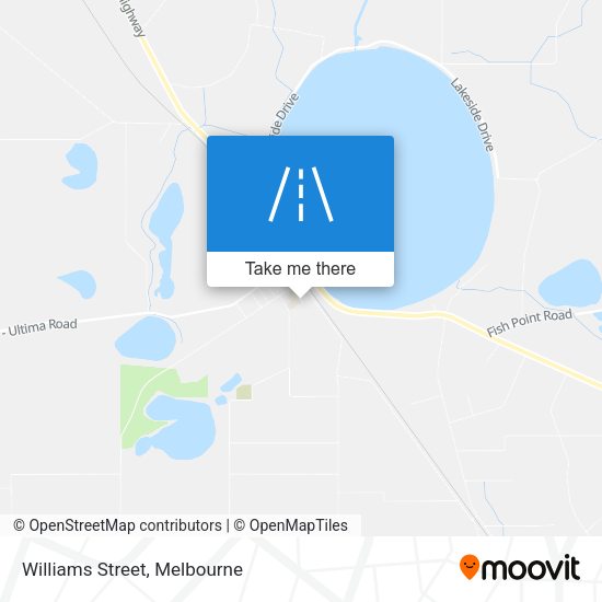 Williams Street map