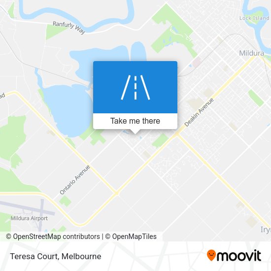 Teresa Court map