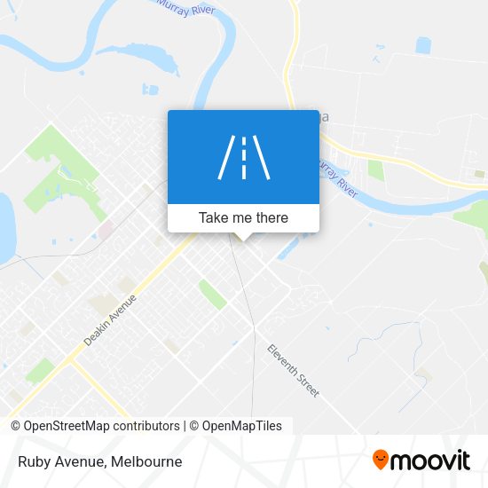 Ruby Avenue map