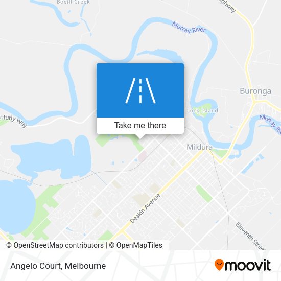 Angelo Court map