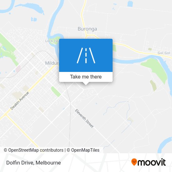 Dolfin Drive map