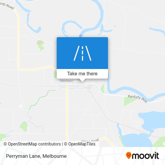 Perryman Lane map