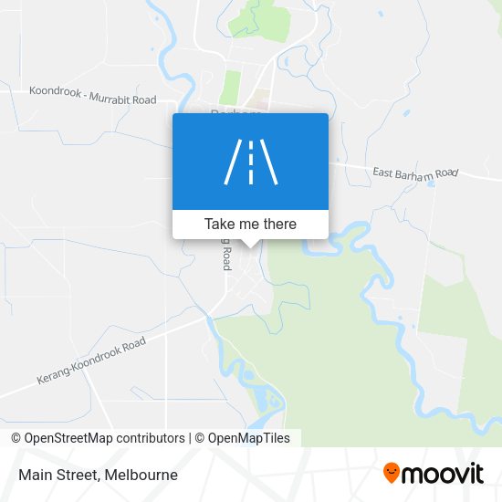 Main Street map