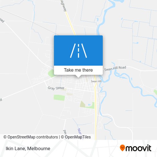 Ikin Lane map