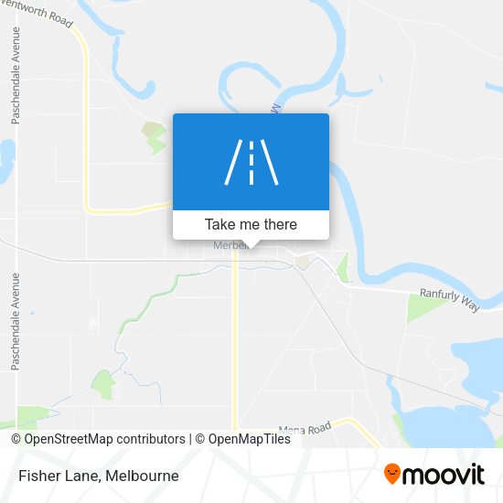 Fisher Lane map