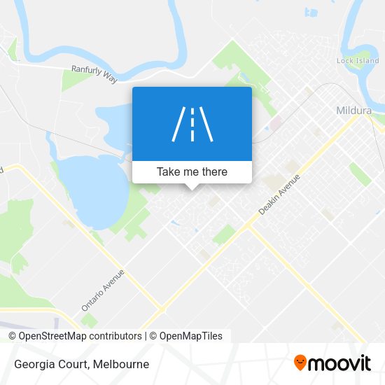 Georgia Court map