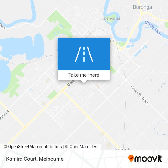 Kamira Court map
