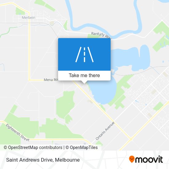 Saint Andrews Drive map