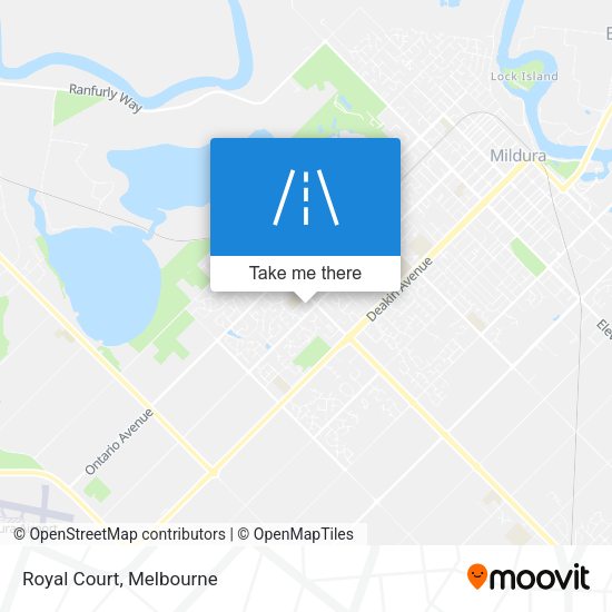 Royal Court map