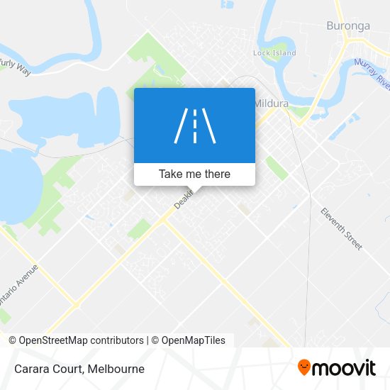 Carara Court map