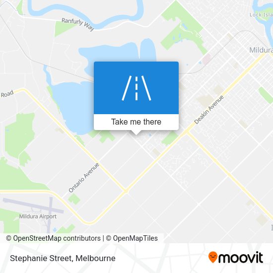 Stephanie Street map