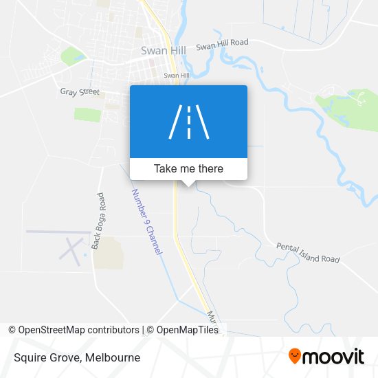Squire Grove map