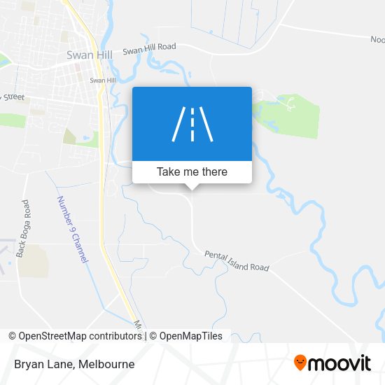 Bryan Lane map