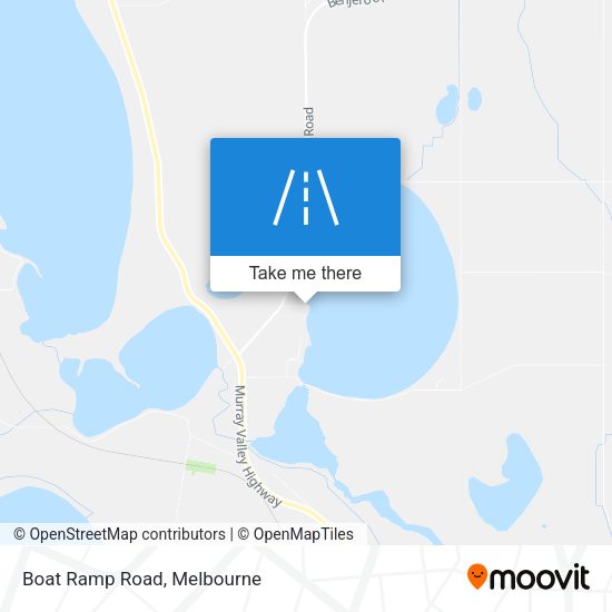 Boat Ramp Road map