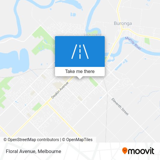 Floral Avenue map