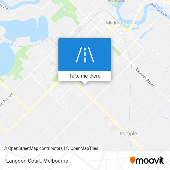 Langdon Court map