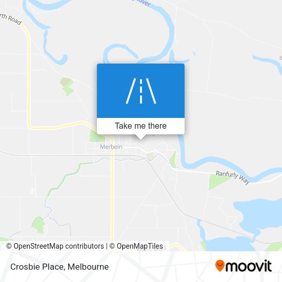 Crosbie Place map