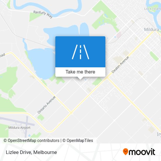 Lizlee Drive map