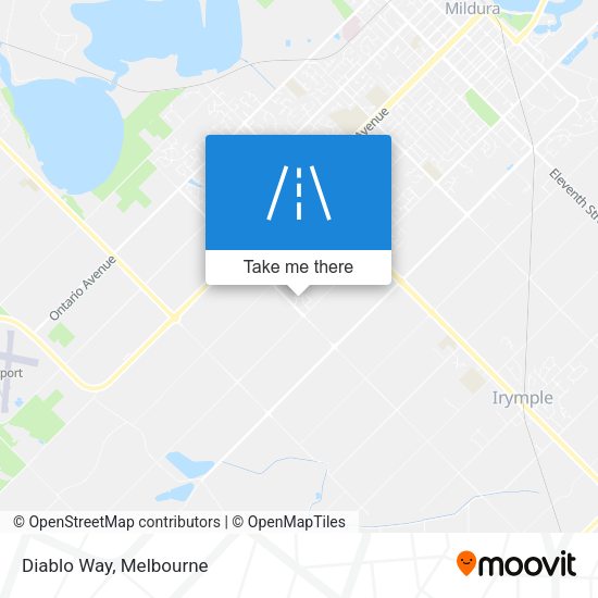 Diablo Way map
