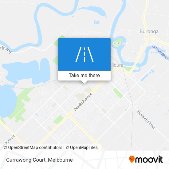 Currawong Court map