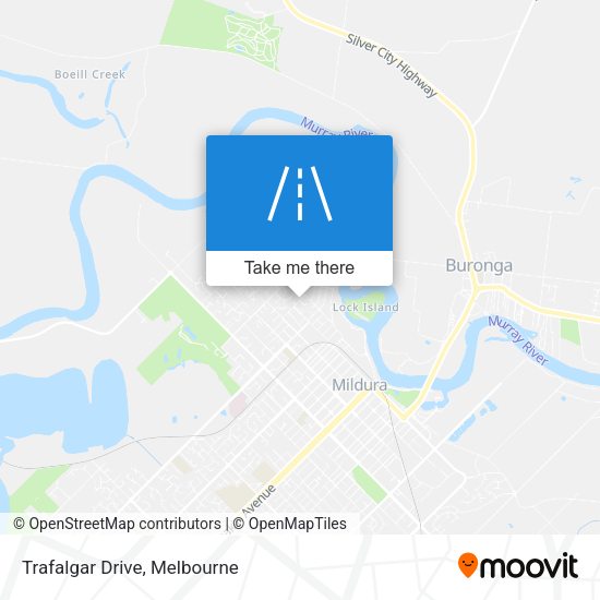 Trafalgar Drive map