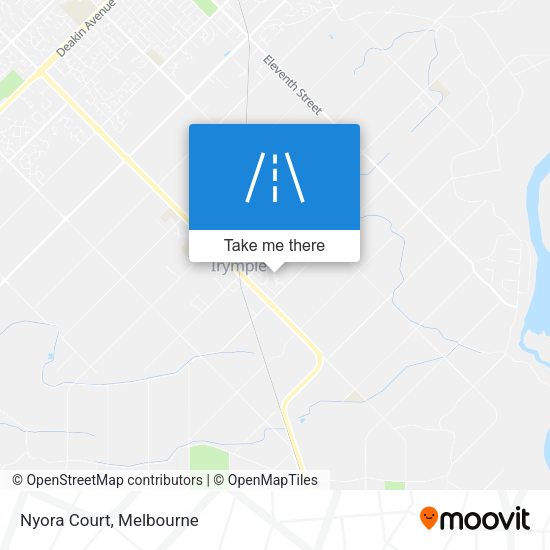 Nyora Court map