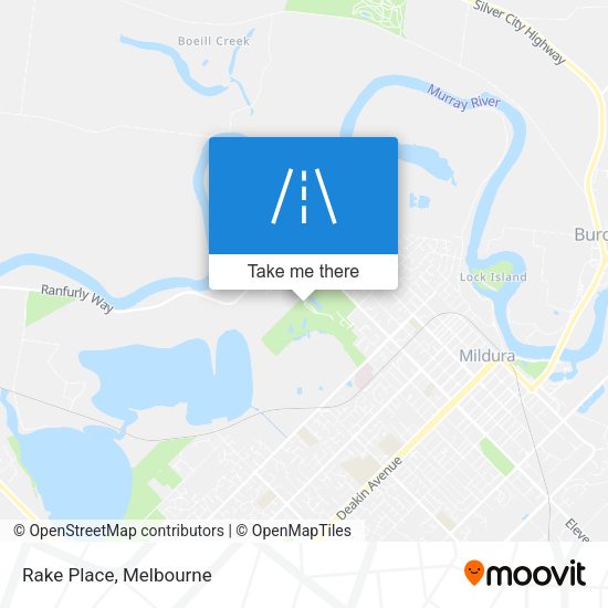 Rake Place map