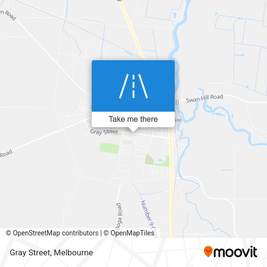 Gray Street map