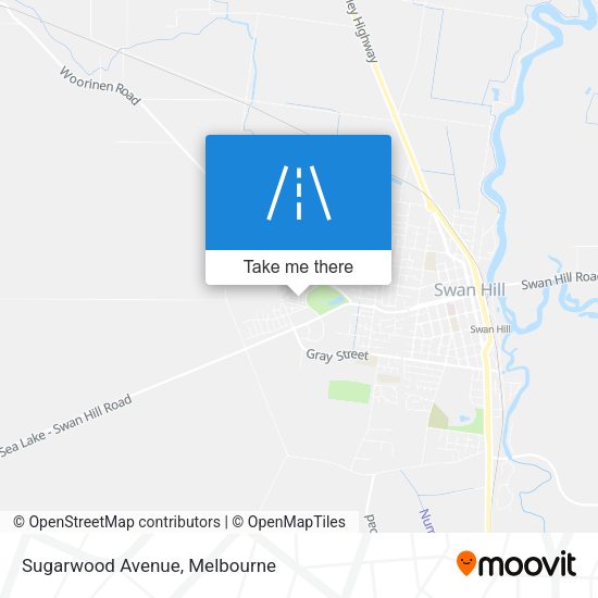 Sugarwood Avenue map