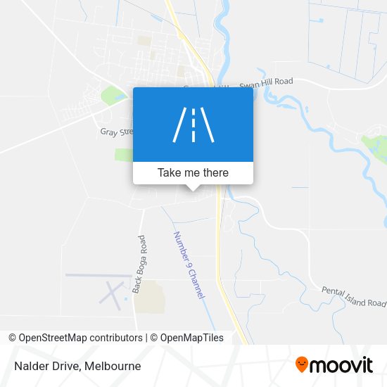 Nalder Drive map