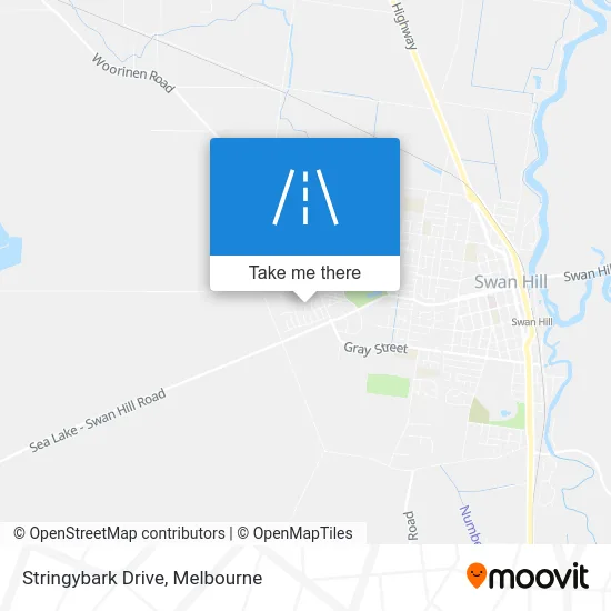 Mapa Stringybark Drive