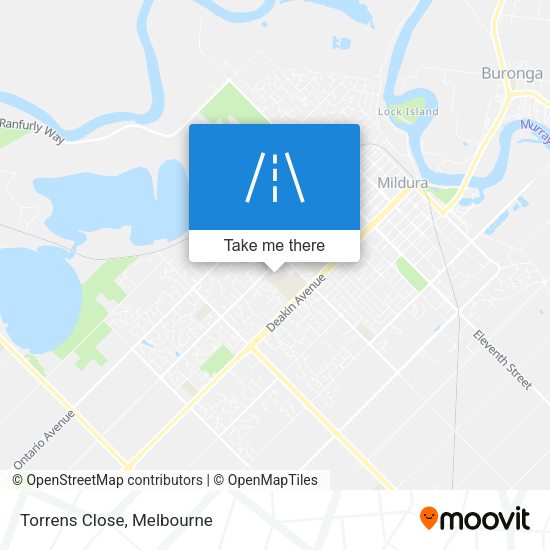 Torrens Close map