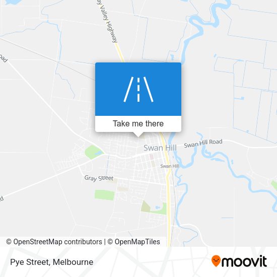 Pye Street map