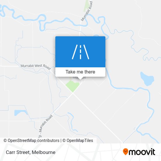 Carr Street map