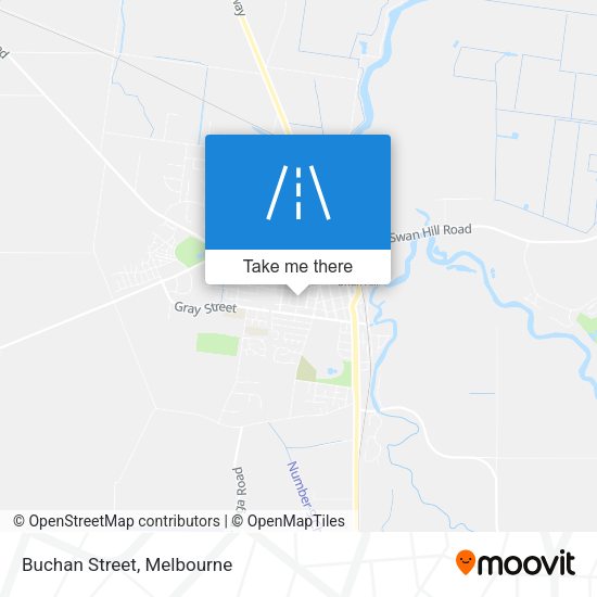 Buchan Street map