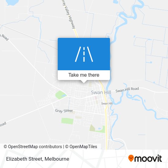 Elizabeth Street map