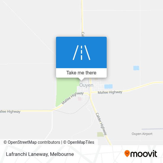 Lafranchi Laneway map