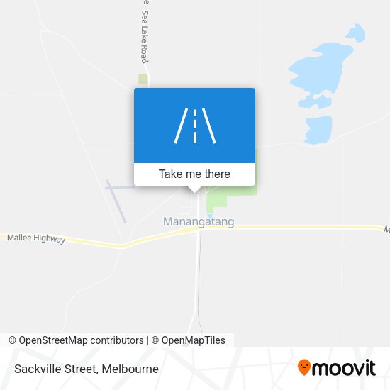 Sackville Street map