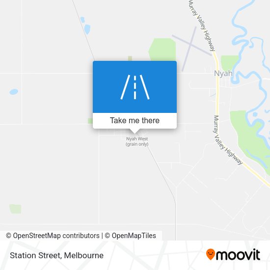 Station Street map