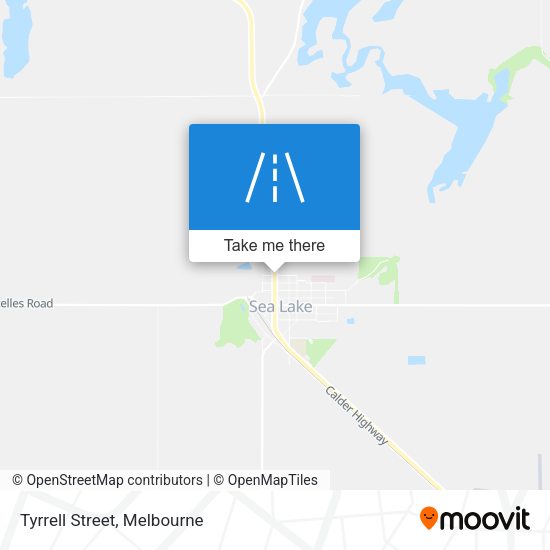 Tyrrell Street map