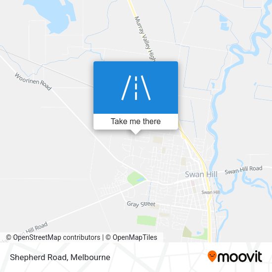 Shepherd Road map