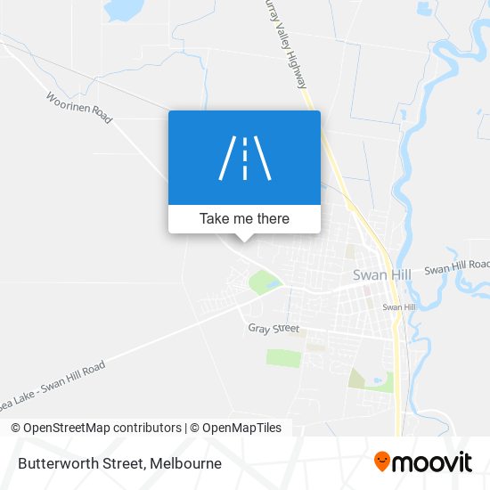 Butterworth Street map