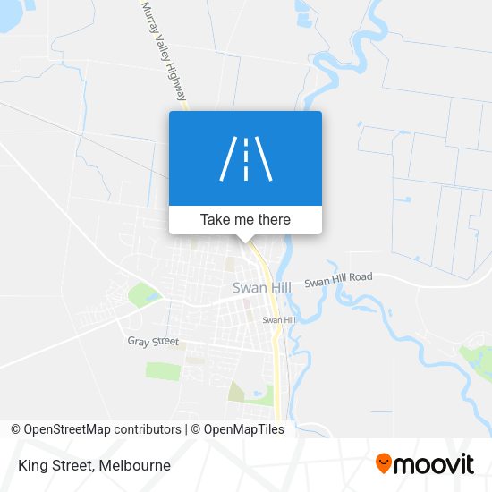 King Street map