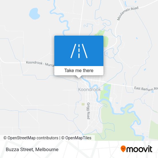 Buzza Street map
