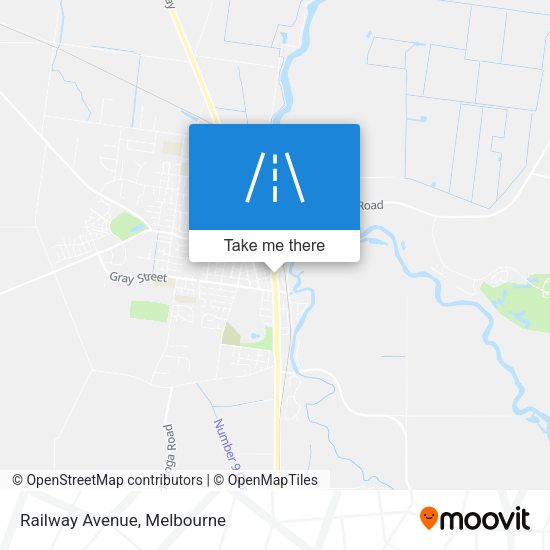 Railway Avenue map