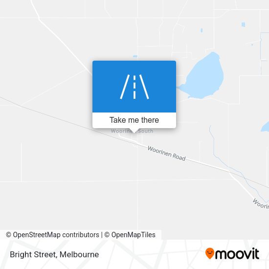 Bright Street map