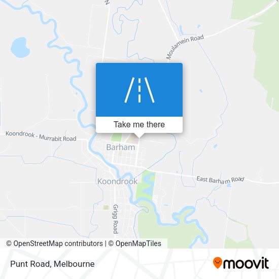 Punt Road map
