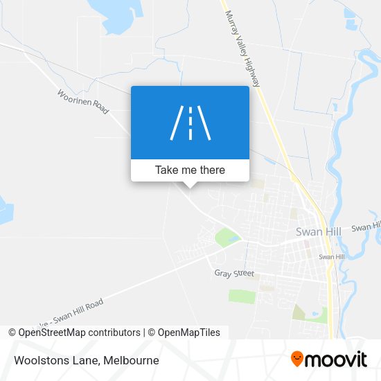 Woolstons Lane map