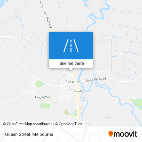 Queen Street map