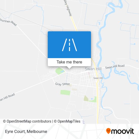 Eyre Court map